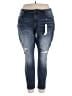 Vigoss Solid Blue Jeans Size 24 waist - photo 1