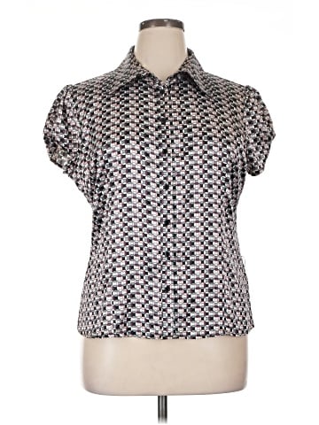 Apt. 9 Short Sleeve Blouse (view 1)
