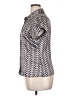 Apt. 9 Print Silver Short Sleeve Blouse Size XL (petite) - photo 5