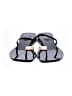 Jeffrey Campbell Black Flip Flops Size 8 - photo 2