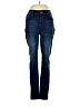Ashley Stewart Solid Blue Jeans Size 12 Plus - photo 1