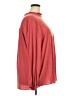 Torrid Red Long Sleeve Blouse Size 3X Plus (3) - photo 4