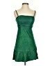 Crystal Doll 100% Polyester Green Cocktail Dress Size 3 - photo 1