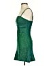 Crystal Doll 100% Polyester Green Cocktail Dress Size 3 - photo 5