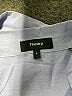 Theory 100% Cotton Blue Long Sleeve Button-Down Shirt Size P (petite) - photo 7