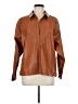 By Anthropologie 100% Polyester Brown Jacket Size M - photo 1