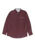 Assorted Brands 100% Polyester Solid Burgundy Long Sleeve Button-Down Shirt Size 14 - 16 - photo 1
