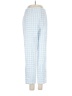 Ann Taylor Checkered-gingham Blue Casual Pants Size 0 - photo 1