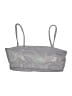 Carbon38 Metallic Silver Swimsuit Top Size M (estimated) - photo 2
