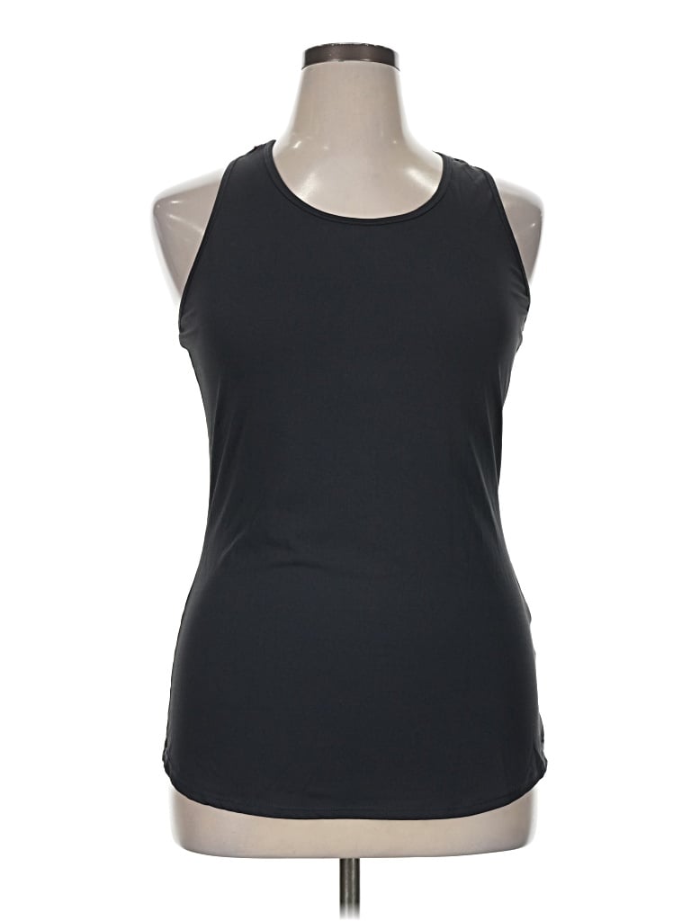 Pre-owned Tangerine Active Tank Top In Black