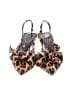 Unbranded Animal Print Brown Mule/Clog Size EU 38 - photo 2