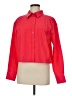 Athleta 100% Polyester Red Long Sleeve Blouse Size M - photo 1