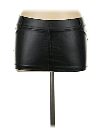 Meisïe Faux Leather Skirt (view 1)