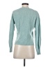 Poetry 100% Cashmere Teal Cashmere Pullover Sweater Size 2 - photo 2