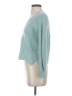 Poetry 100% Cashmere Teal Cashmere Pullover Sweater Size 2 - photo 5