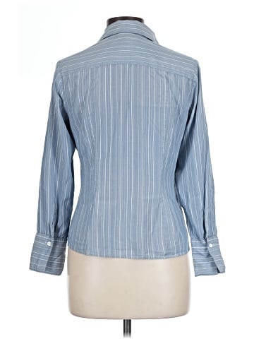 Tracy M. Long Sleeve Silk Top (view 2)