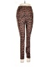 X by Gottex Animal Print Brown Leggings Size M - photo 1