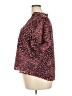 J.Crew 100% Polyester Animal Print Multi Color Pink Sleeveless Blouse Size 3X - photo 5
