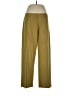 Eileen Fisher 100% Wool Solid Green Wool Pants Size L - photo 1