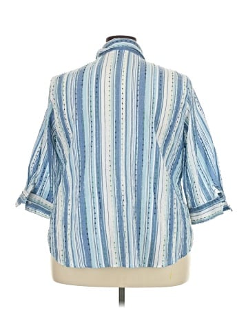 Essentials 3/4 Sleeve Blouse (view 2)