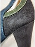 Miu Miu 100% Leather Color Block Black Heels Size EU 38 1/2 - photo 8