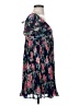 Lulus 100% Polyester Floral Blue Casual Dress Size S - photo 4