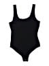 Chaser Solid Black Bodysuit Size M - photo 1
