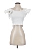 Zara White Short Sleeve Top Size S - photo 1