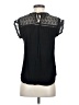 Daniel Rainn 100% Rayon Black Short Sleeve Blouse Size S - photo 2