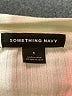 Something Navy Ivory Long Sleeve Top Size S - photo 7