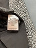 Theory Chevron-herringbone Gray Wool Skirt Size 0 - photo 5