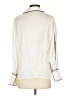 Rails 100% Silk Ivory 3/4 Sleeve Silk Top Size XS - photo 2