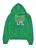 Unbranded Green Zip Up Hoodie Size L (estimated, youth) - photo 1