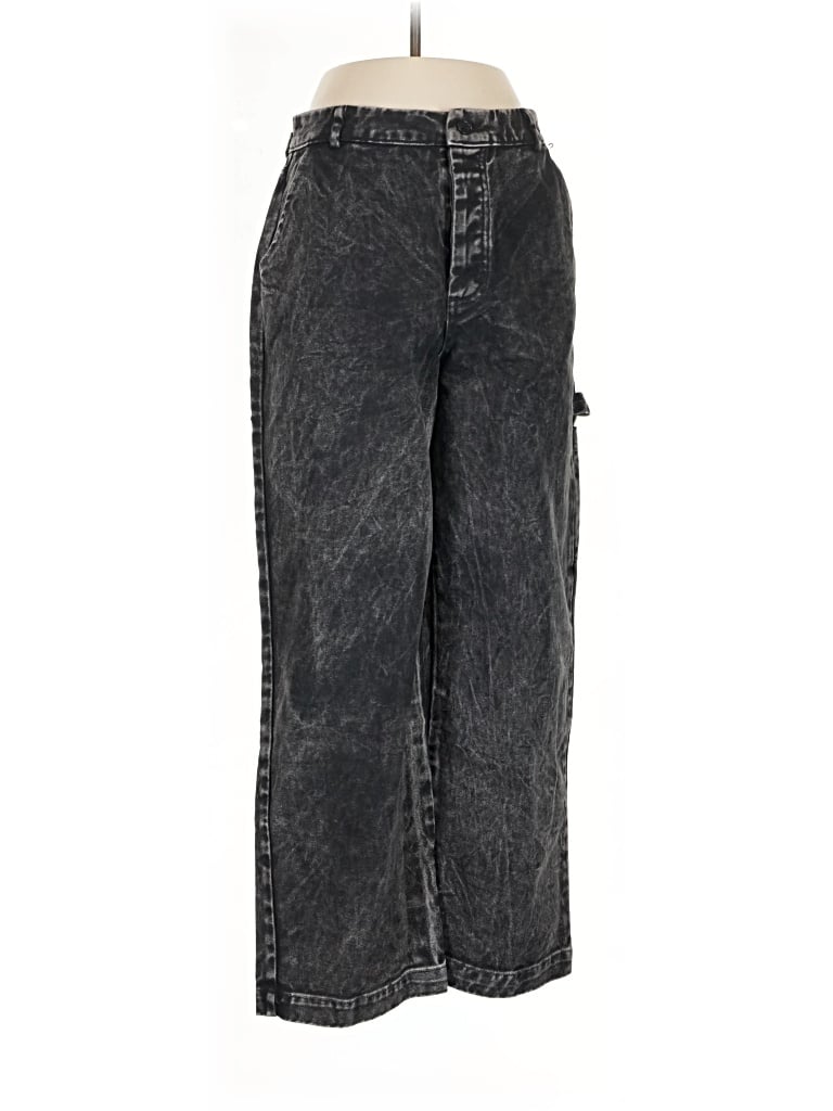 Pre-owned Lacausa Jeans In Black