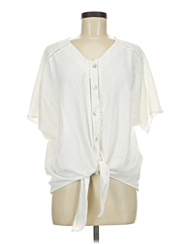 Como Vintage Short Sleeve Blouse (view 1)