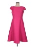 Kasper 100% Polyester Solid Pink Casual Dress Size 6 - photo 1
