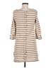 Index Stripes Tan Casual Dress Size M - photo 2