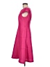 Kasper 100% Polyester Solid Pink Casual Dress Size 6 - photo 5