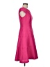 Kasper 100% Polyester Solid Pink Casual Dress Size 6 - photo 4