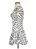Unbranded Polka Dots White Cocktail Dress Size XS (estimated) - photo 5