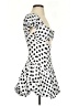 Unbranded Polka Dots White Cocktail Dress Size XS (estimated) - photo 4