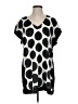 Urban Behavior 100% Polyester Polka Dots Black Short Sleeve Blouse Size XS - photo 1
