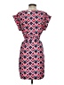 Gap 100% Polyester Argyle Pink Casual Dress Size XS - photo 2