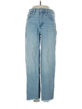 Madewell The Perfect Vintage Wide-Leg Crop Jean in Altoona Wash: Raw-Hem Edition