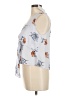 Lush 100% Polyester Blue Sleeveless Blouse Size M - photo 5