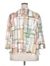 Alfred Dunner 100% Polyester Color Block Ivory 3/4 Sleeve Blouse Size 3X - photo 2