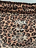 Rock 47 100% Rayon Animal Print Brown Long Sleeve Blouse Size L - photo 7