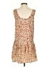 BCBGeneration 100% Polyester Floral Orange Casual Dress Size S - photo 2