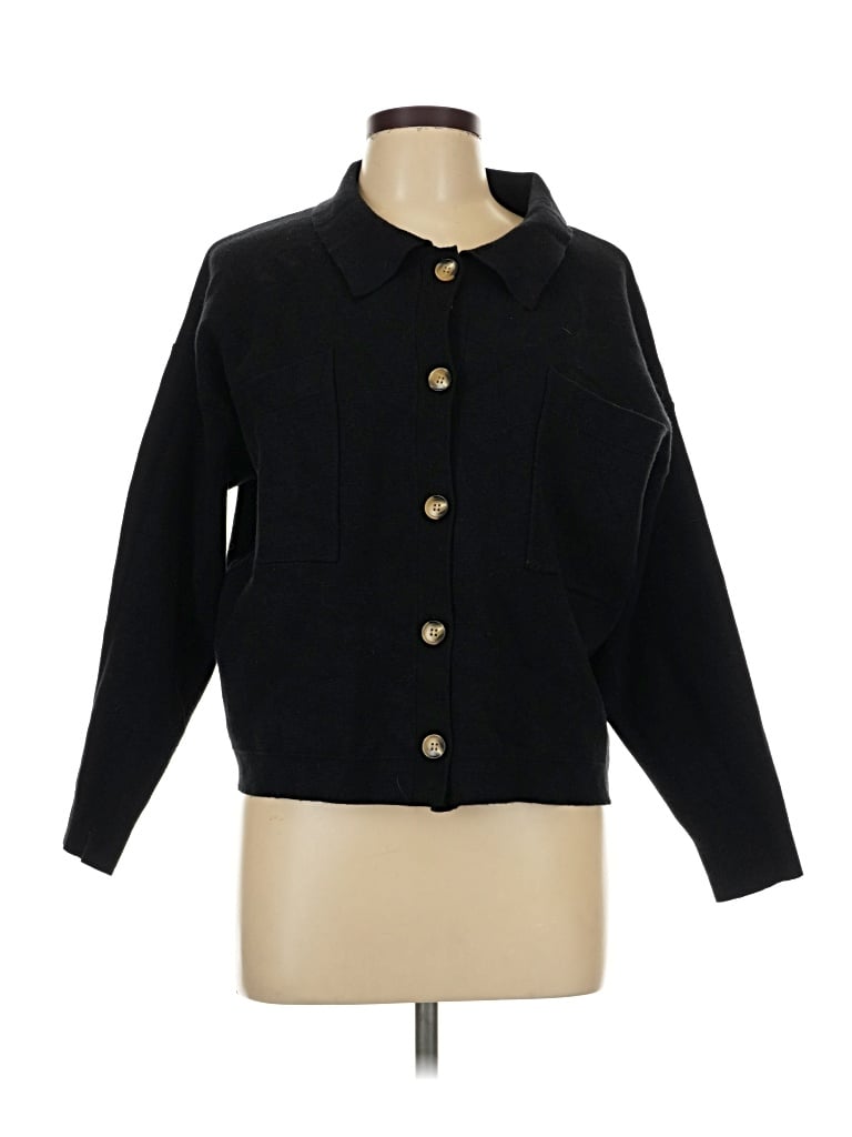 Pre-owned Sioni Cardigan Sweater In Black
