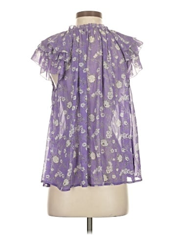 Ulla Johnson 3/4 Sleeve Silk Top (view 2)